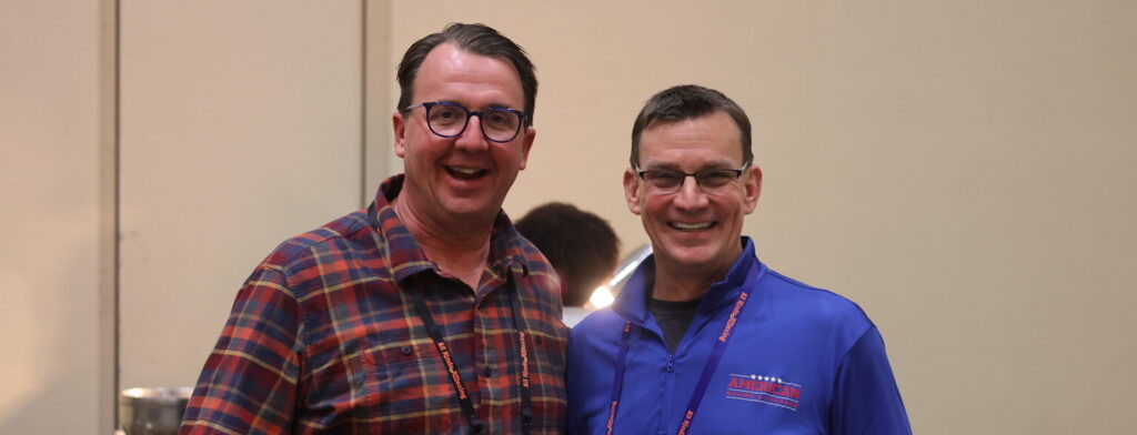 Kevin Allen of American Moving and Tim Helenthal of National Van Lines